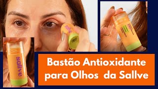 Bastão Antioxidante para Olhos da Sallve  para bolsas e olheiras [upl. by Lamag]