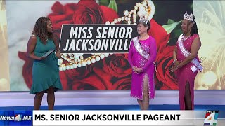 Ms Senior Jacksonville Ms Senior Diva stop by The Morning Show [upl. by Lewison498]