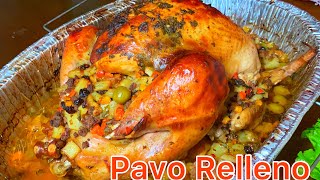 PAVO relleno JUGOSO y SABROSO 😋 [upl. by Maximo]