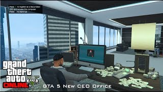 GTA 5 Online  Moving CEO Offices Maze Bank West to Arcadius Walkthrough [upl. by Tnirb]