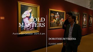 Preview Old Masters  Palais Dorotheum  Auction 22 October 2024 [upl. by Grevera]