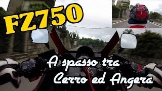 A spasso tra Cerro ed Angera Yamaha FZ 750 [upl. by Kazim869]