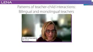 Patterns of teacherchild interactions Bilingual and monolingual teachers [upl. by Robinet]