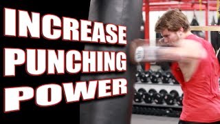 3 Exercises to Increase Your Punching Power [upl. by Onra]