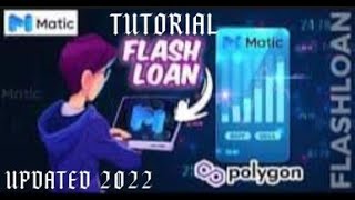 THE LATEST MATIC FLASH LOAN TUTORIAL STEP BY STEP [upl. by Ayrolg283]