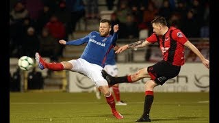 Co Antrim Shield Final  Crusaders v Linfield 12319 [upl. by Alyos527]