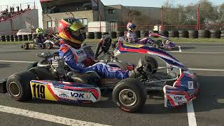 IAME Series Benelux 2022 Round 1 Mariembourg X30 Junior [upl. by Aznofla894]