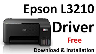 Epson L3210 Driver Download amp Installation [upl. by Acirtap]