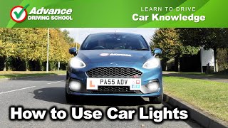 How To Use Car Lights  Learn to drive Car Knowledge [upl. by Vickey]