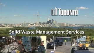 Planning for tomorrow Torontos long term waste resource management strategy [upl. by Domonic]