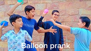 water balloon prank 2nd prank once again [upl. by Mead]