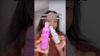 ROUTINE CAPILLAIRE AVANT LE DEFRISAGE 💆🏾‍♀️blackhair washdayrelaxedhaircare thinhair [upl. by Holmes]