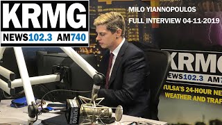 Milo Yiannopoulos FULL INTERVIEW 04112019 [upl. by Geithner]