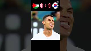 Palestine vs South Korea  21 imaginary World Cup 2030 shotrs football youtube ronaldomessi [upl. by Ellenet]