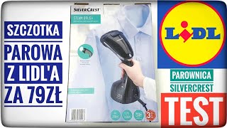 Szczotka parowa LIDL SILVERCREST Steam Brush  parownica do ubrań ręczna za 79zł  ForumWiedzy [upl. by Aratihc]