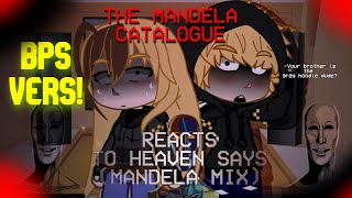 The Mandela Catalogue BPS reacts to HEAVEN SAYS NEW SERIES Part 2 [upl. by Lamhaj]