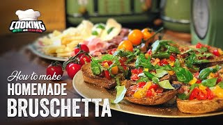 Easy and Delicious Bruschetta Recipe  How to Make Classic Italian Bruschetta at Home [upl. by Ahseyi530]