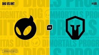 DIG v IMT  Week 1 Day 1  LCS Spring Split  Dignitas v Immortals 2024 [upl. by Eseuqcaj473]