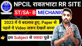 npcil sast cat1 mechanical previous year question paper npcil rawatbhata previous year question [upl. by Estelle]