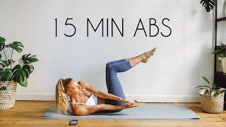 15 MIN TOTAL COREAB WORKOUT At Home No Equipment [upl. by Manbahs]