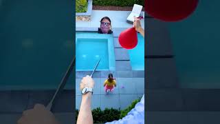 Awesome water balloon prank😂🤣 [upl. by Valda]