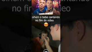 Gata chique charmosa olhem o bebe cantando no fim do video 🤩 funk trap shorts [upl. by Adelind740]