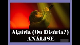 Sobre a canção  Algúria Ou Disúria [upl. by Rosalind]