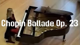 Chopin  Ballade Nr 1 op 23 gMoll AnnHelena Schlüter Klavier HfM Würzburg Germany Steinway B [upl. by Codding]