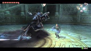 Legend of Zelda Twilight Princess HD  MiniBoss Death Sword [upl. by Ikir587]