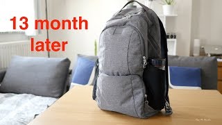 PacSafe LS450 Backpack 13 month later [upl. by Richia]