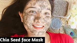 Chia Seed Face Mask for Glowing Skin  Get rid of dull damaged skin open prose and get Smooth skin [upl. by Wira975]