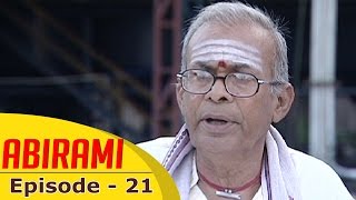 Abirami  Epi 21  Tamil TV Serial  03082015  Gautami [upl. by Arny]