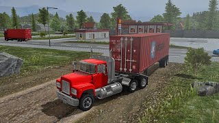 Container Delivery  Rosenheim To Ebersberg  Universal Truck Simulator Gameplay  MobGameplay [upl. by Fitts707]