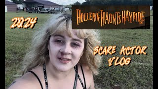 Its Spooky Season  Hollerin Haunts Scare Actor Vlog 2024 [upl. by Nakah939]