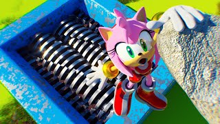 SHREDDING HANGING AMY quotSONIC CHARACTERSquot🏃‍♀️🤘  SIMSOFT PLANET [upl. by Holle987]