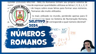 Prova do CMTI São Luis 2023 do 6 ano  Questão 18  📝 Sistema de numeração romana [upl. by Barri825]