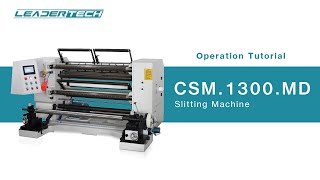 How to operate highspeed slitting machine Film Slitter Operation Tutorial slitting machine process [upl. by Lladnor710]