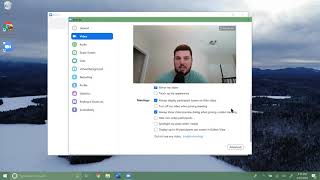Zoom Computer Adjust camera and audio settings [upl. by Ainak]