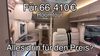 ALLES DRIN FÜR DIESEN PREIS Roomtour Wohnmobil Bürstner Travel Van 620 G [upl. by Sukramed]