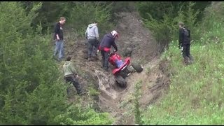 250R ATC Hill Climb Attempts [upl. by Yerkovich164]