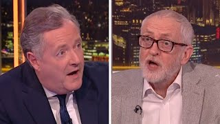 quotWhy Wont You Call Hamas Terroristsquot Piers Morgan vs Jeremy Corbyn Debate On Palestine And Israel [upl. by Dorej930]