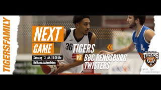 Aschersleben Tigers vs Rendsburg Twisters 13012024 RLN [upl. by Neerroc]