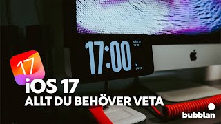 iOS 17  allt du behöver veta [upl. by Jael]