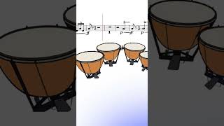 Also sprach Zarathustra – Opening – Timpani Moment shorts [upl. by Annuhsal]