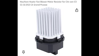 Citroen DS3 Interior FanBlower On Full Speed Fix [upl. by Holt]