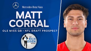 Ole Miss QB Matt Corral Talks NFL Draft Bowl Game Injury amp More with Rich Eisen  Full Interview [upl. by Yrroc936]