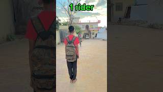 1 rider 2 Rider 3 Rider👿youtube shortvideos shotsfeed subscribe trending [upl. by Ennairej]