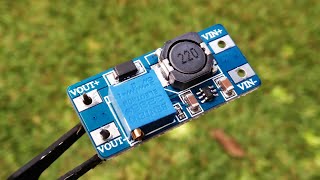 dc to dc buck boost converter XL6009 vs MT 3608 test review  stepup converter sinhala [upl. by Attenej938]