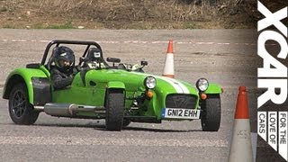 Caterham Supersport Powersliding Autosolo  XCAR [upl. by Leind]