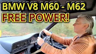 BMW V8 M60 and M62 FREE PERFORMANCE INCREASE [upl. by Bettencourt154]